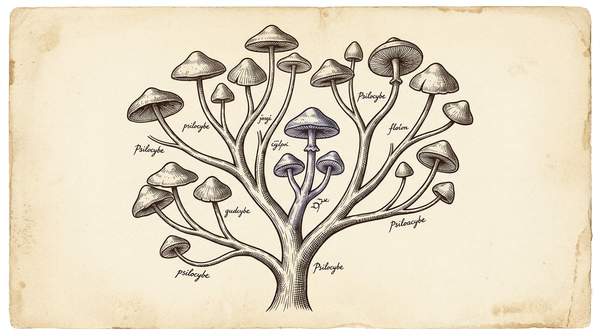 The DNA Test That Rewrote Psilocybe's Family Tree