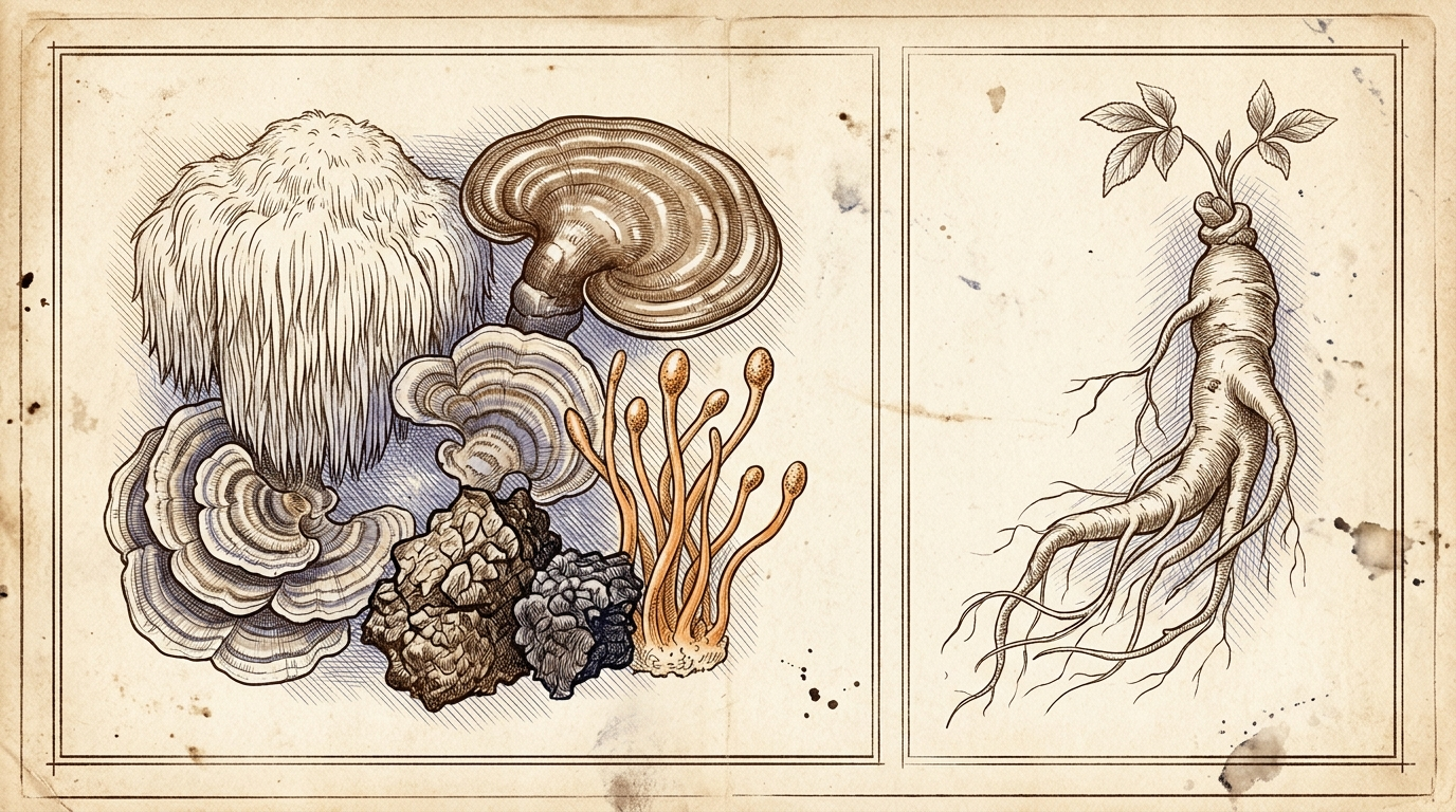 Functional Mushrooms Vs Adaptogens